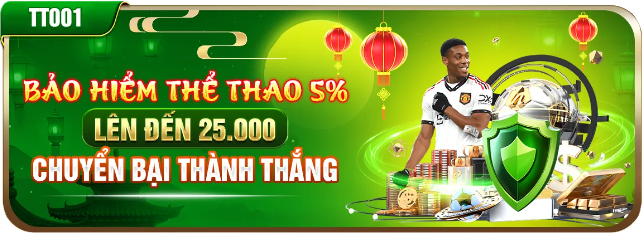 Biểu ngữ khuyến mãi hoàn trả cược hàng tuần cho cá cược thể thao trên 555win app
